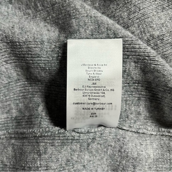 Barbour Sophia knitted Dress grey small - Picture 15 of 15